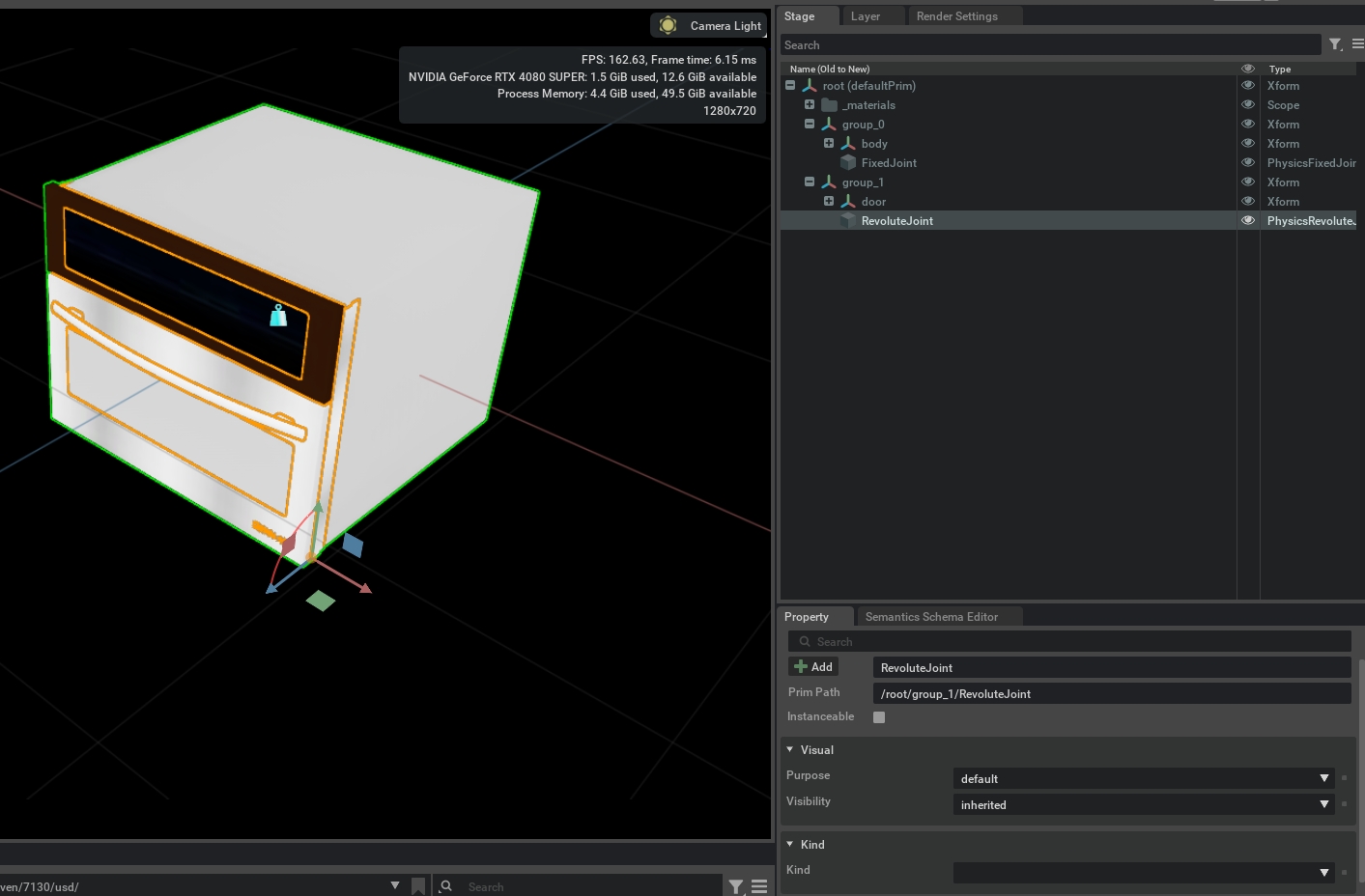 LINK0_ROT_AXIS Example
